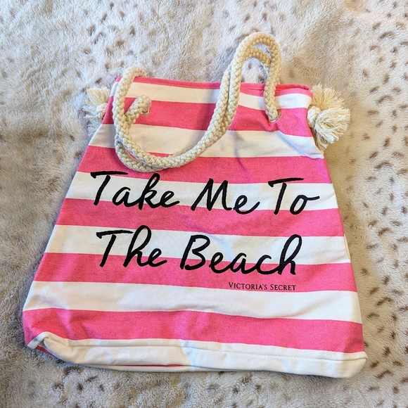 Victoria Secret Beach Tote - Picture 1 of 8